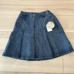 デニムプリーツスカート　サイズ150