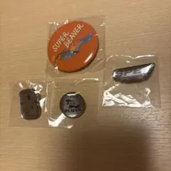 SUPER BEAVER ピンバッジ 缶バッジ 4個セット