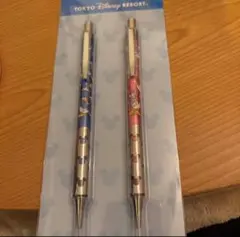 ディズニーリゾート　シャープペンセット　ドナルド　デイジー