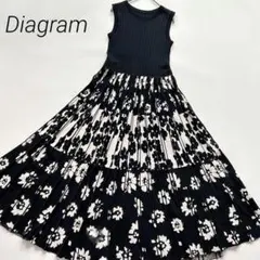 ダイアグラム♡グレースコンチネンタル　ドッキングワンピース　ニット　プリーツ