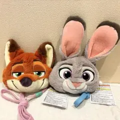 ディズニー ズートピア ショルダーバッグ ニック ジュディ セット