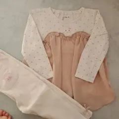 トップスとスパッツのセット　80 90