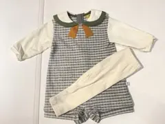 【美品】70cm moimoln モイモルン⭐︎カバーオール＆レギンスSET