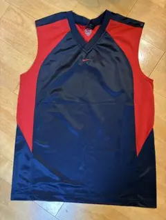 Nike Dri-FIT バスケットボールタンクトップ M 赤/黒