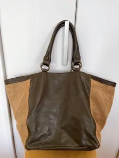 theory セオリー レザー×ジュート コンビトートバッグのサムネイル