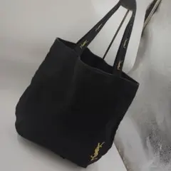 イヴサンローラン Yves Saint Laurent ブラック トートバッグ