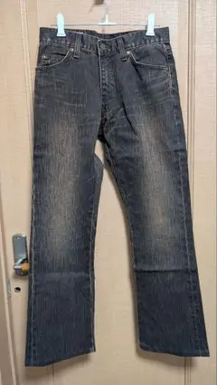 フレアデニムパンツ