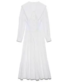 フレイアイディー　ビッグカラーシャツワンピース