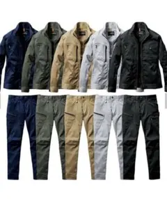 【上下セット】ジャケット＆カーゴパンツ[バートル/671/672]