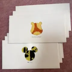 新品ミッキー とプーさん ミニタオル　各3枚セット