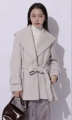 新品 マイストラーダ コート ショールカラー ミドルコート アプワイザーリッシェ