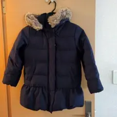 GLOBAL WORK ダウンコート ネイビーXXL(140㎝位)