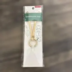 docomo select ネック＆ショルダーストラップ ベージュ