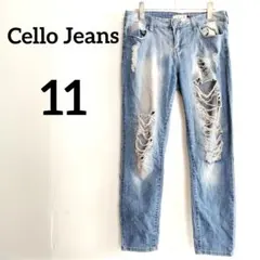 一点物 Cello Jeans ダメージデニム ジーンズ ダメージ加工 【11】