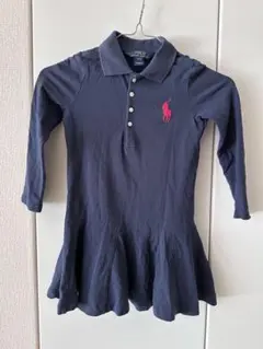 Polo Ralph Lauren ネイビー ワンピース 4/4T