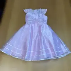 フォーマルピンクドレス　120