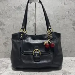 COACH Y2K Soho Carryall Black Tote Bag