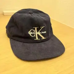 Calvin Klein Jeans キャップ CKロゴ 刺繍 ブラックネイビー