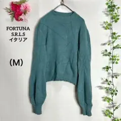 『FORTUNA S.R.L.S』 （Ｍ） プルオーバーニット　ふんわり袖