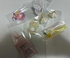 ボンボンリボン　ウィッシュミーメル　こぎみゅん キーホルダー 7個セット