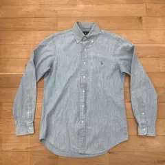 Ralph Lauren ライトブルー デニムシャツ US S ラルフローレン