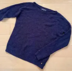 トミー・ヒルフィガー ラメ入り　ネイビー　ニット　150