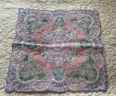 SWATOW ハンカチ　汕頭　手刺繍　鳳凰　スワトウ　花柄　ヴィンテージ SWATOW ハンカチ 汕頭 手刺繍 鳳凰 スワトウ 花柄 ヴィンテージ