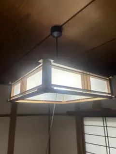 昭和レトロ ナショナル 和風ペンダントライトLT16056 2台 昭和レトロ ナショナル 和風ペンダントライトLT16056 2台 - メルカリ