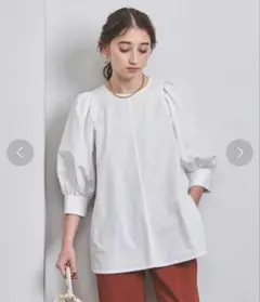 パフスリーブ ブラウス