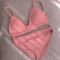 ALEXIA STAM ビキニ トップス Mサイズ ピンク - メルカリ