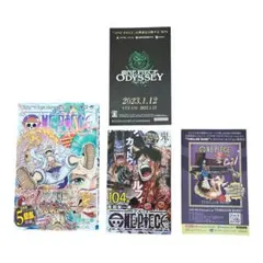 初版 帯 チラシ 付属 ONEPIECE ワンピース 104巻