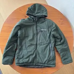 モンベル コロラドパーカ リバーシブル ダウン グリーン グレー