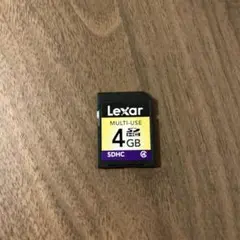SDカード 4GB