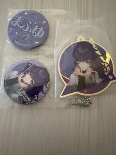 プロセカ　セガラッキーくじ　朝比奈まふゆ　E賞 アクリルキーホルダーF賞缶バッジ