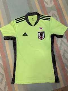 adidas 日本代表 2020gk サッカーシャツ 蛍光グリーン