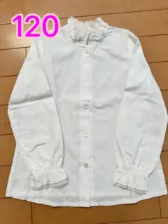 白ブラウス 120