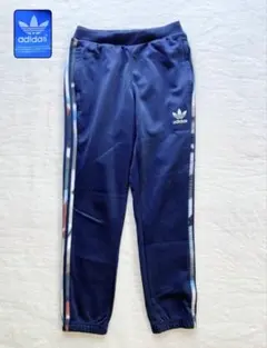 アディダス　adidas ネイビー ジャージパンツ M