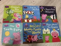 Peppa Pig ペッパピッグ 英語絵本 6冊セット