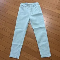 earth music&ecology カラージーンズ♡Ｍサイズ♡ライトグリーン