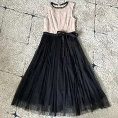 【美品✨】アプワイザーリュクス　ドッキングワンピース　ロング　レース　チュール