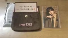 &team ファンミ ペンミ トレカ タキ taki ラブレターポーチ &♥