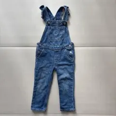 ギャップ　オーバーオール　フリル　デニム