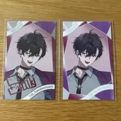 にじさんじ 7周年 チェキ カード 佐伯イッテツ レア R ノーマル N セット