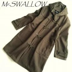 Mr.SWALLOW　ミスタースワロー　ウール　水牛トグル　ダッフルコート