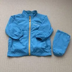 mont-bell ライトシェルパーカー 水色　80