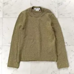 美品✨ 24AW✨コムデギャルソン ラメ装飾ニット ゴールド 洗えるのサムネイル