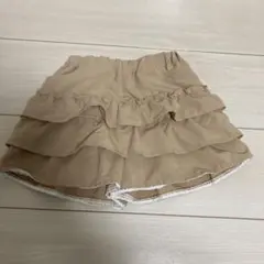ピューピルハウス　ショートパンツ　フリルパンツ　90