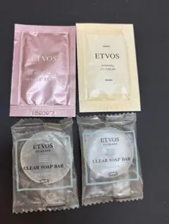 ETVOS スキンケア サンプル 4点セットのサムネイル