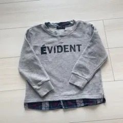 COMME CA ISM トレーナー　チェック