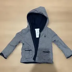 【美品】Ralph Lauren フード付きパーカー ネイビー